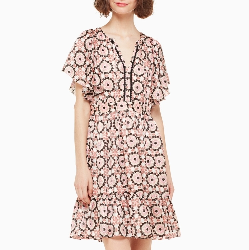 Kate Spade floral mosaic dress